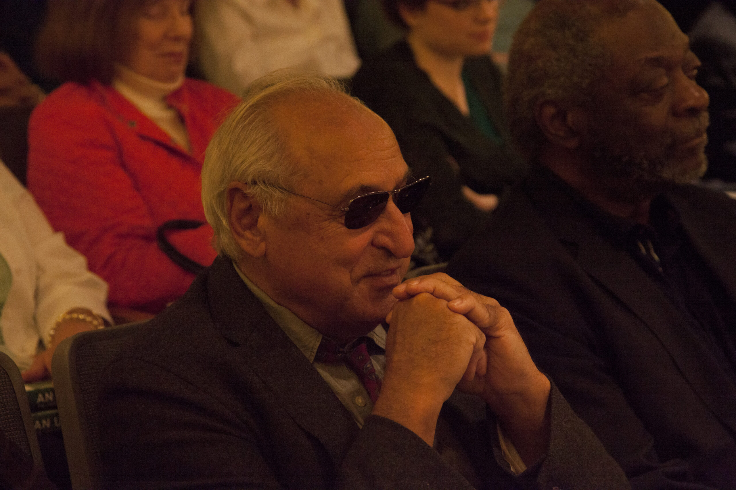 man-with-sunglasses-from-book-presentation-an-unlikely-union-at-casa-italiana