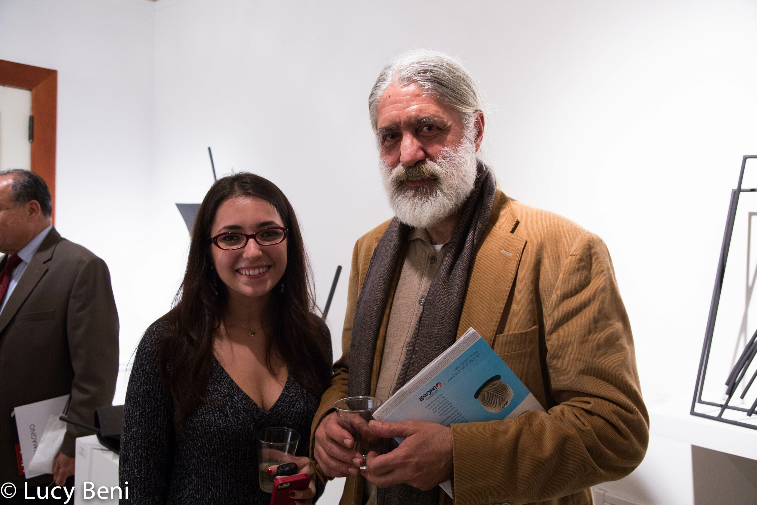artists-with-a-girl-smiling-from-exhibiton-opening-works-by-roberto-almagno-at-casa-italiana