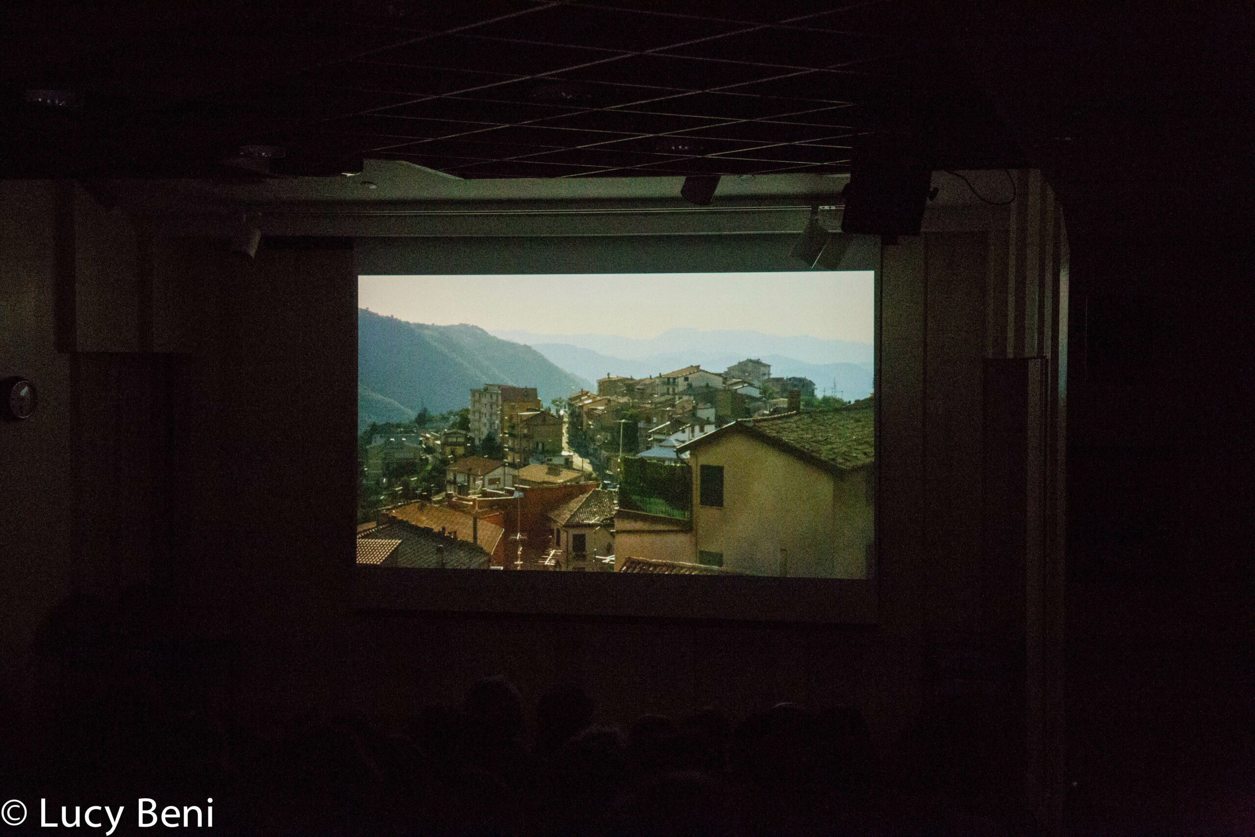 film-being-played-from-screening-if-only-i-were-that-warrior-at-casa-italiana