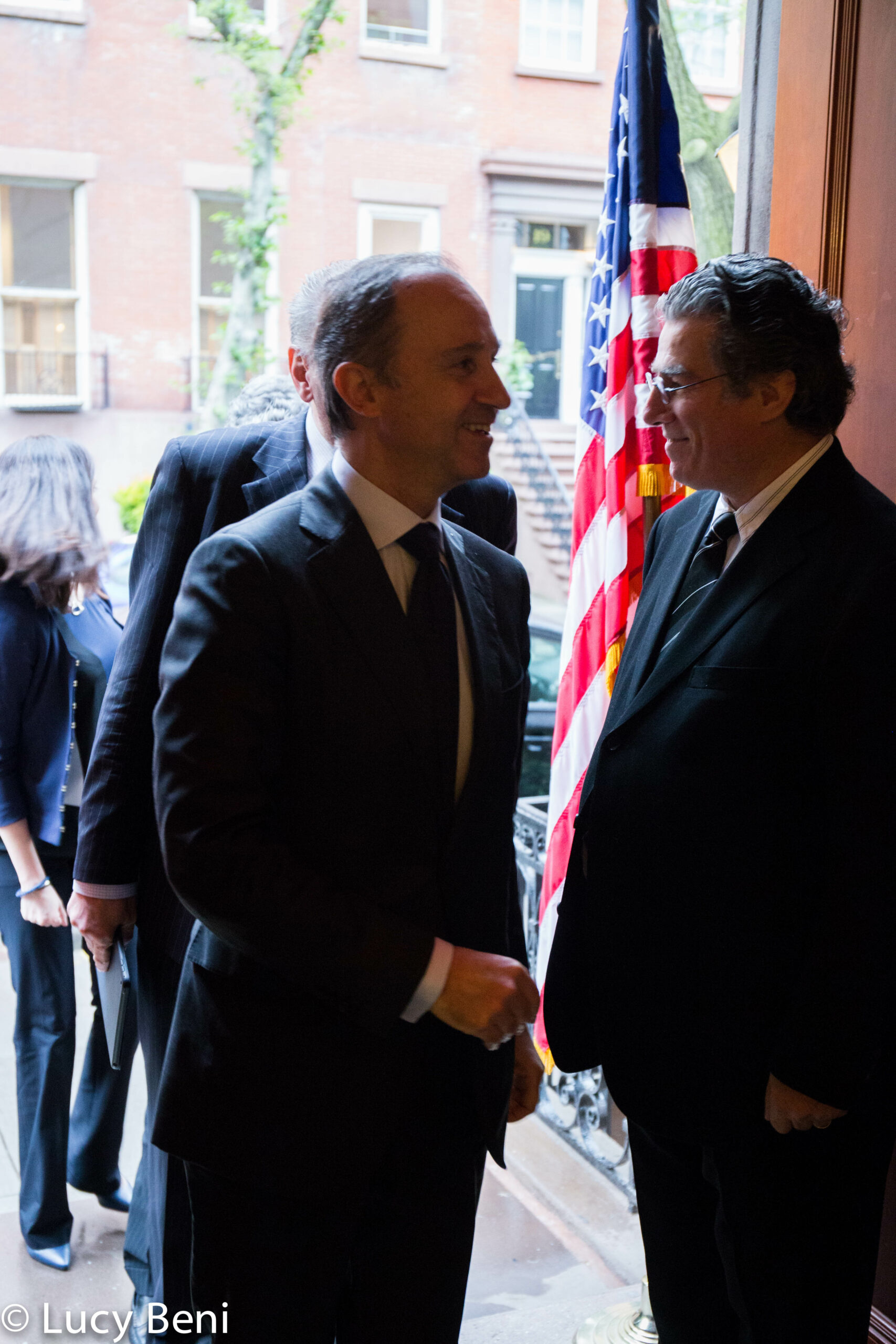 italian-ambassador-arriving-from-italian-ambassadors-visit-at-casa-italiana