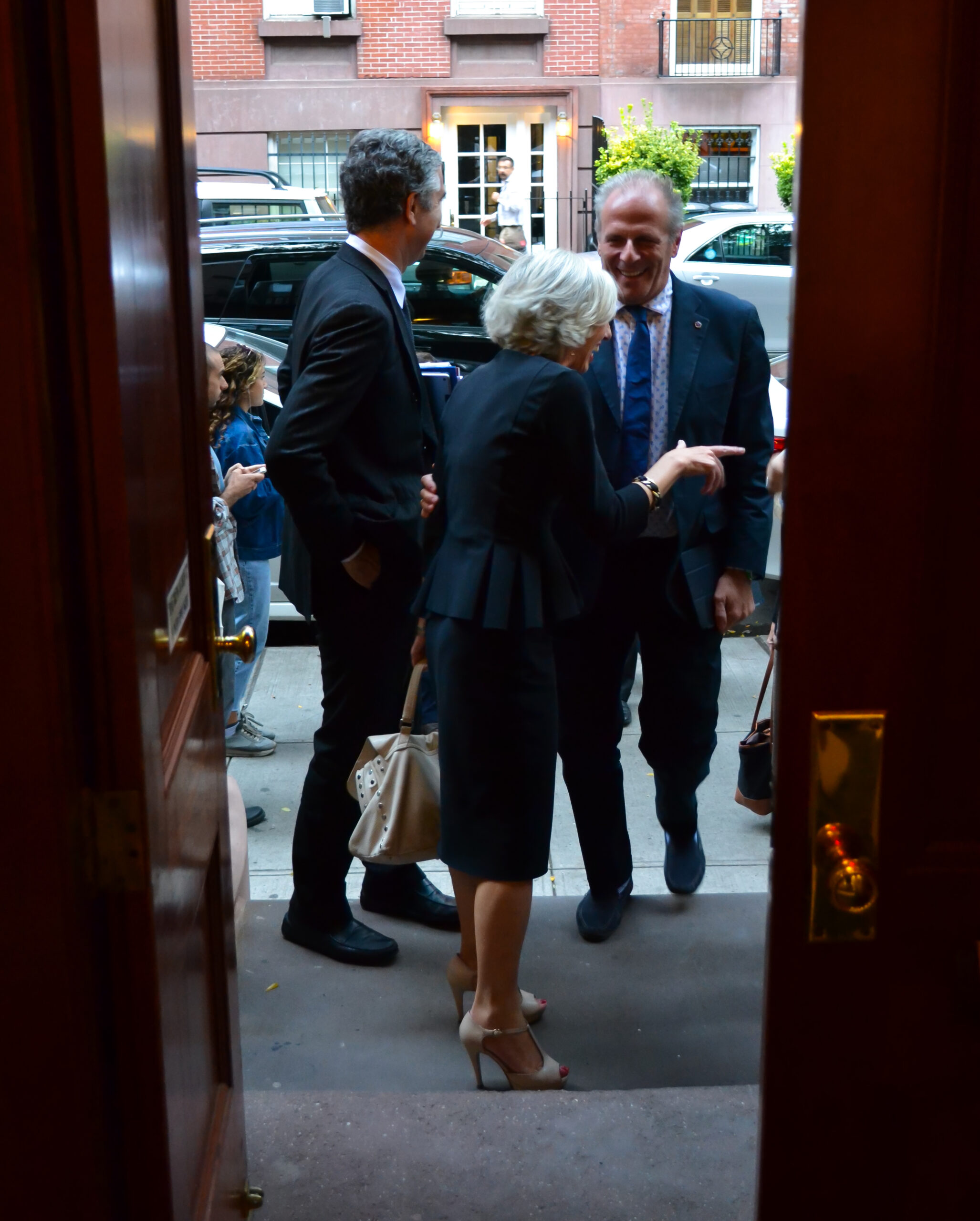 stefano-welcoming-stefania-giannini-from-a-conversation-with-italian-minister-of-education-at-casa-italiana