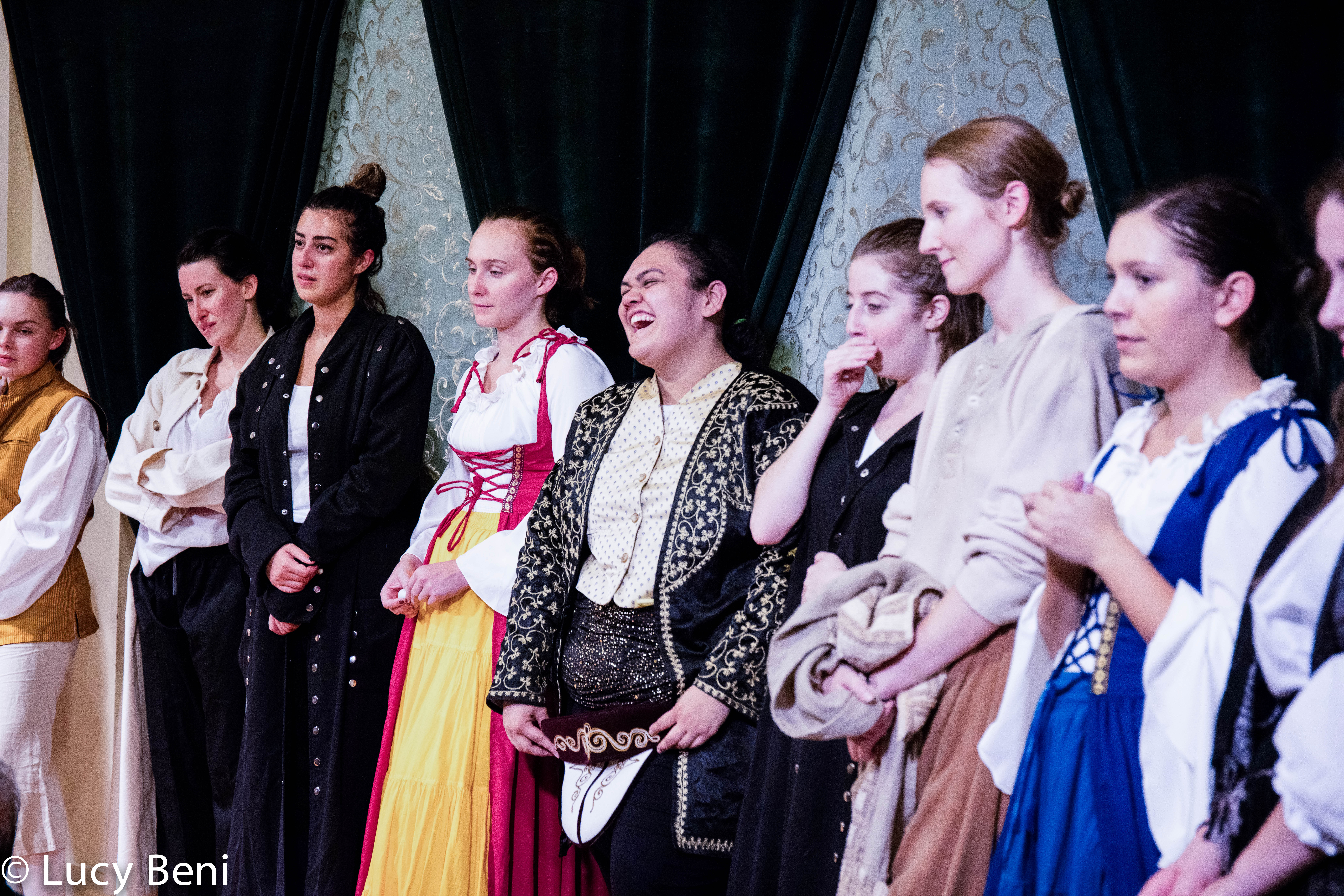 artists-standing-from-theatrical-performance-the-misers-daughter-at-casa-italiana