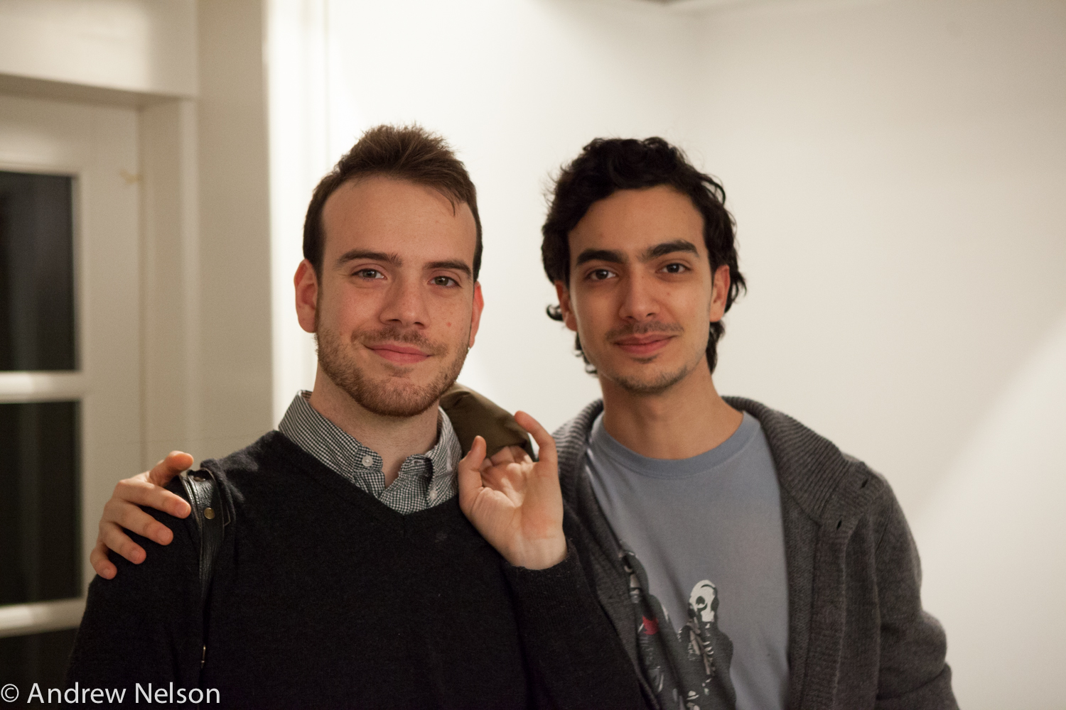 two-men-smiling-from-iavanet-exhibition-opening-at-casa-italiana