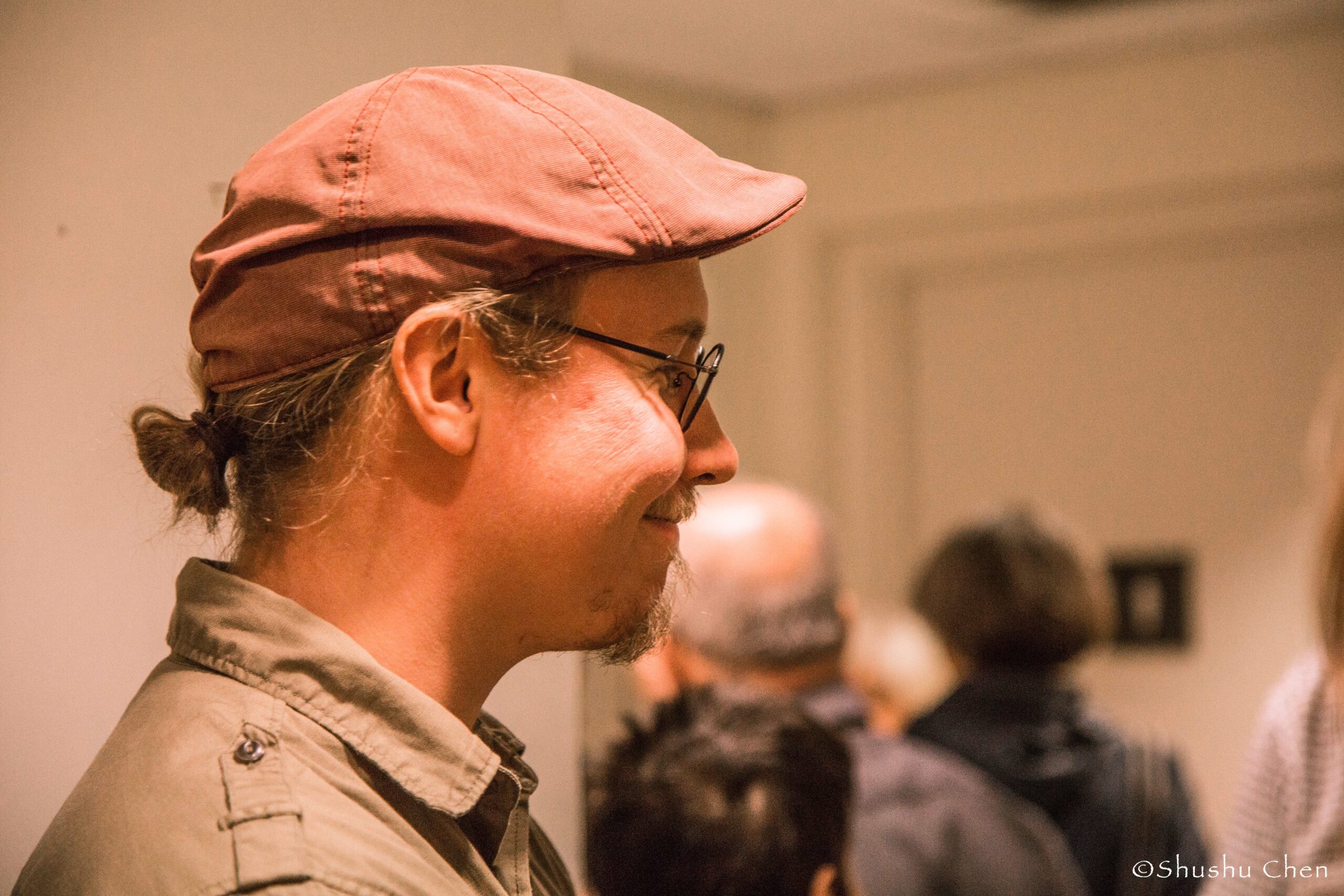 man-smiling-from-jazz-concert-luca-santaniello-at-casa-italiana