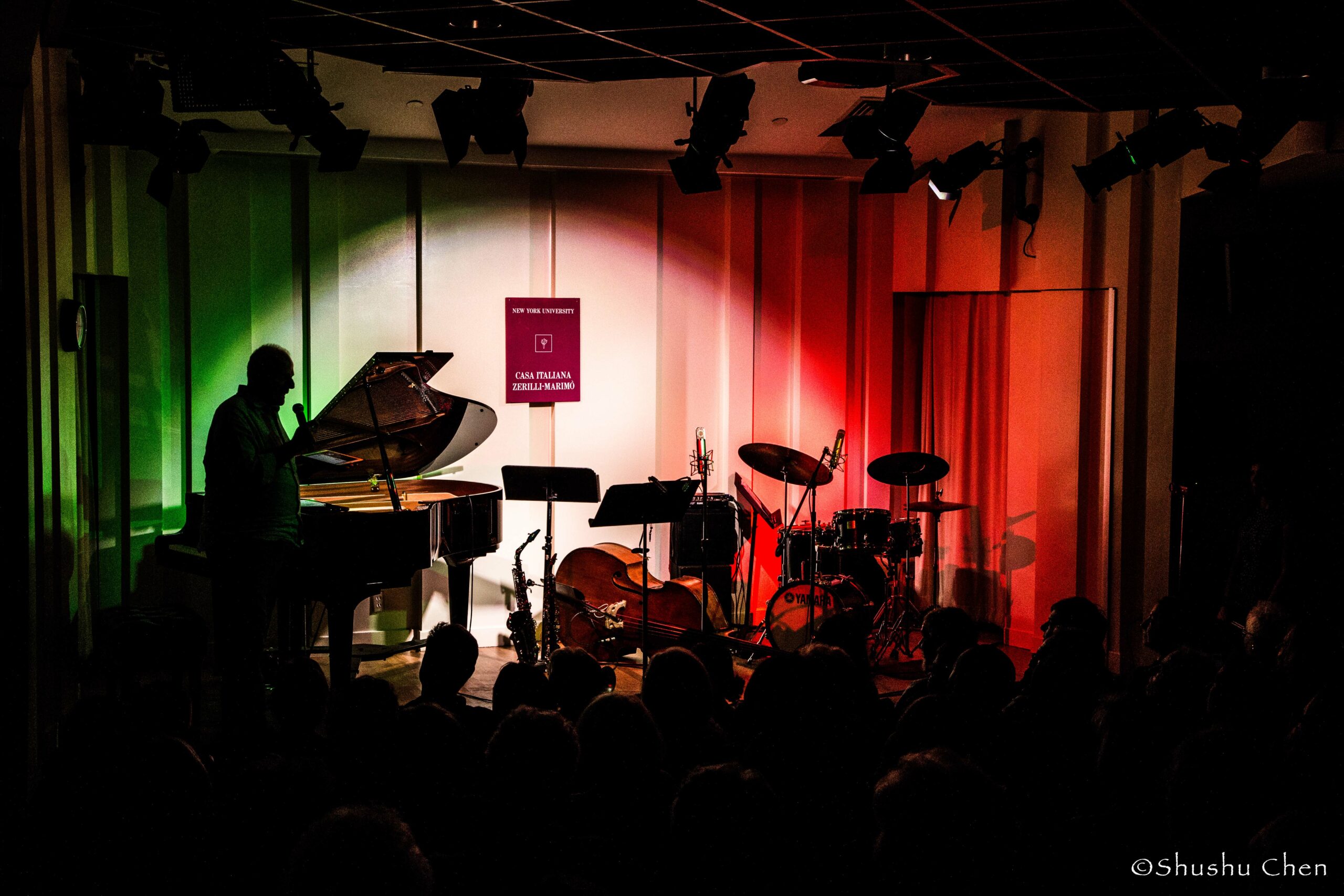stefano-talking-from-jazz-concert-luca-santaniello-at-casa-italiana