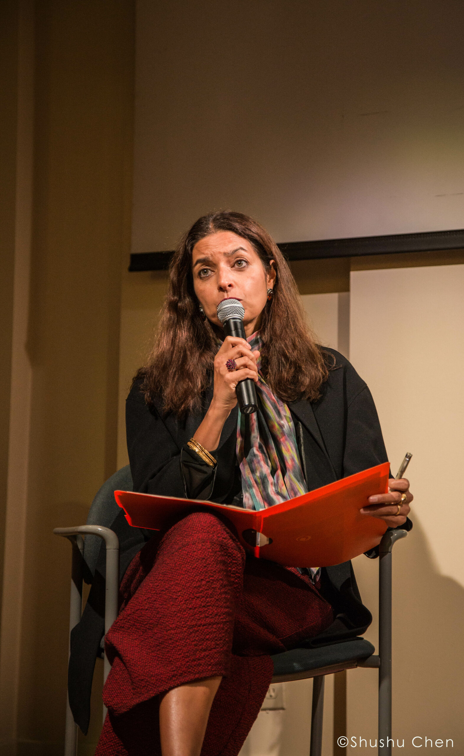 speaker-talking-from-book-presentation-come-dellaa-rosa-at-casa-italiana