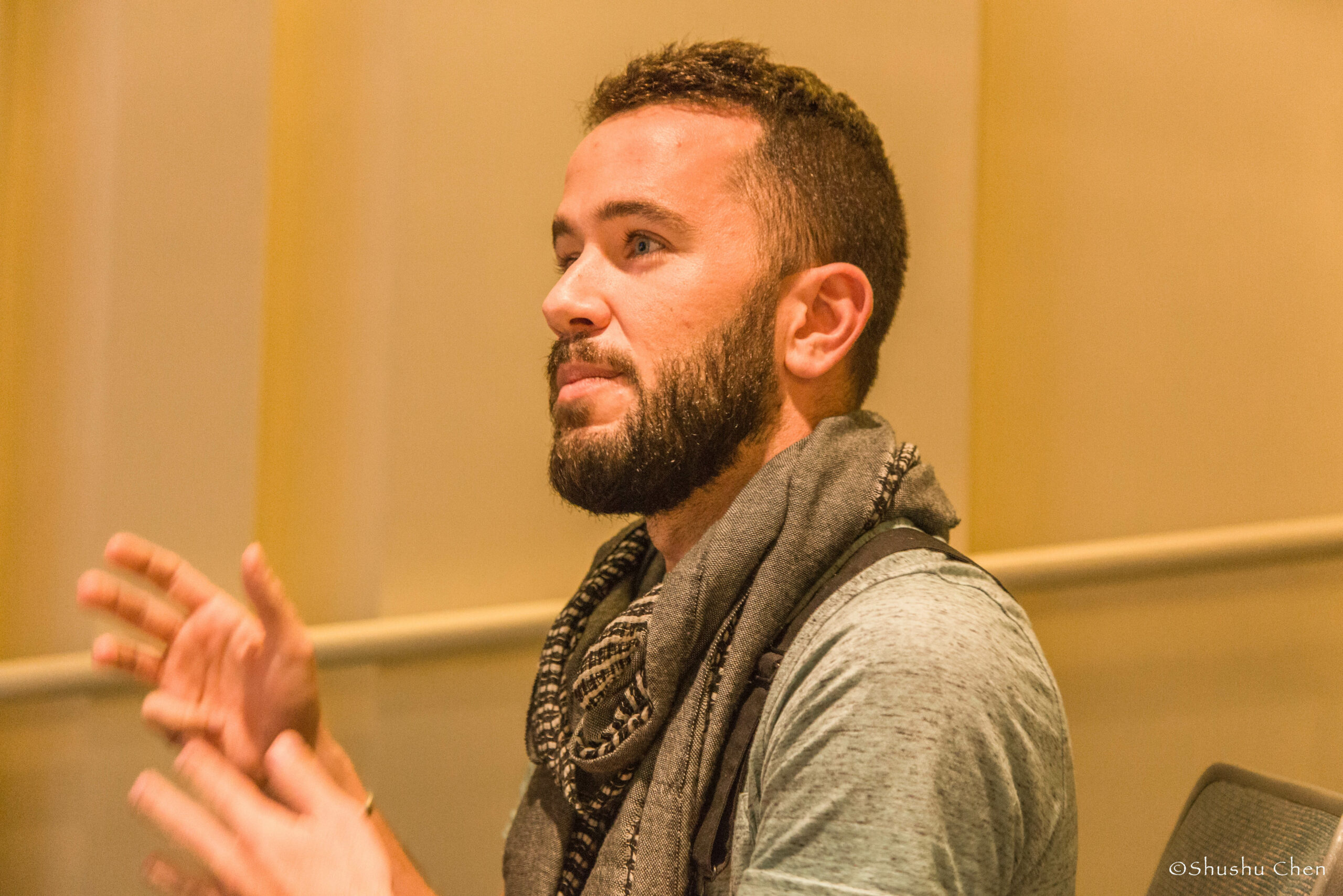 man-potrait-from-book-presentation-le-notti-blu-at-casa-italiana