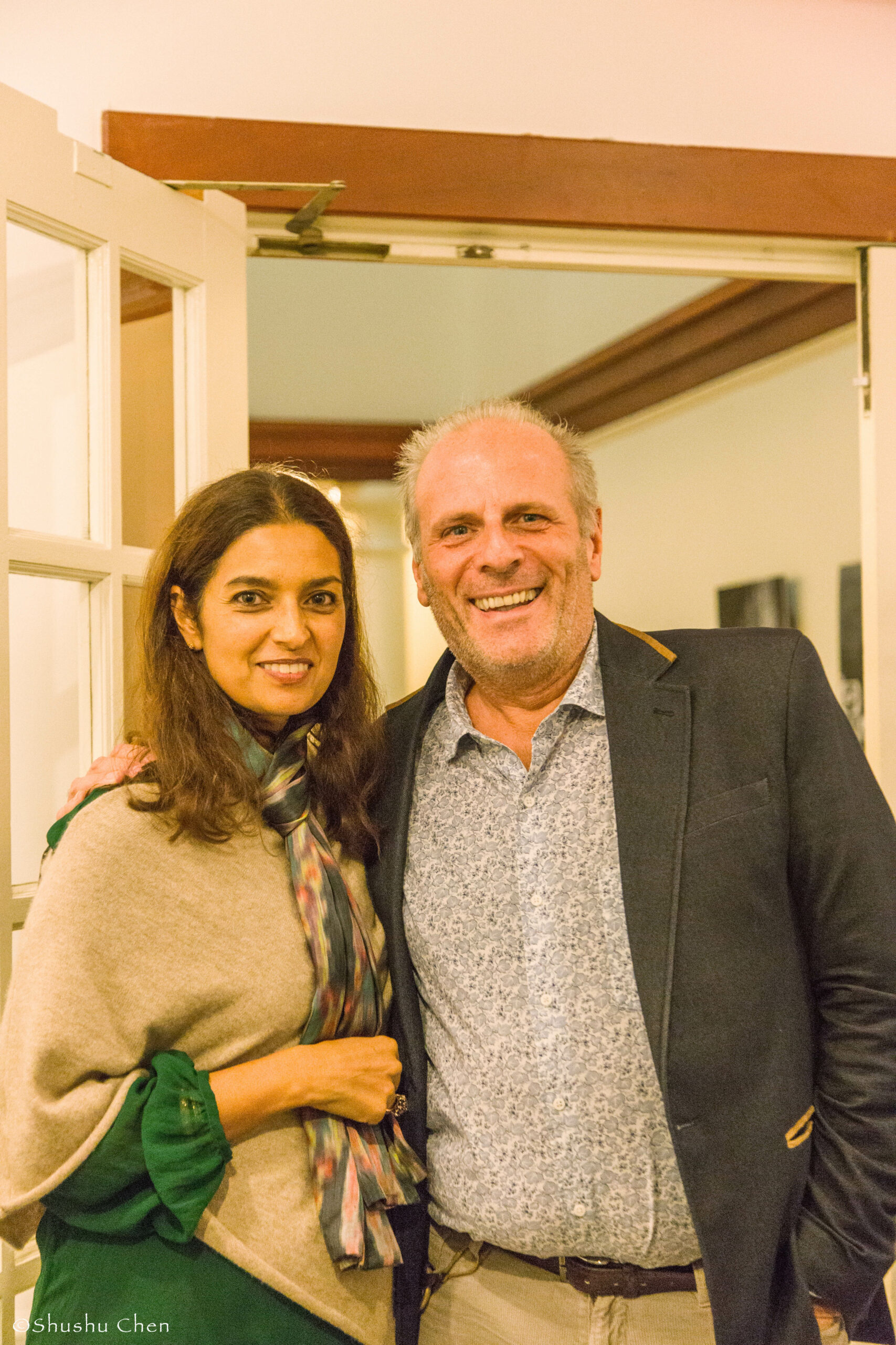 stefano-with-speaker-smiling-from-book-presentation-le-notti-blu-at-casa-italiana