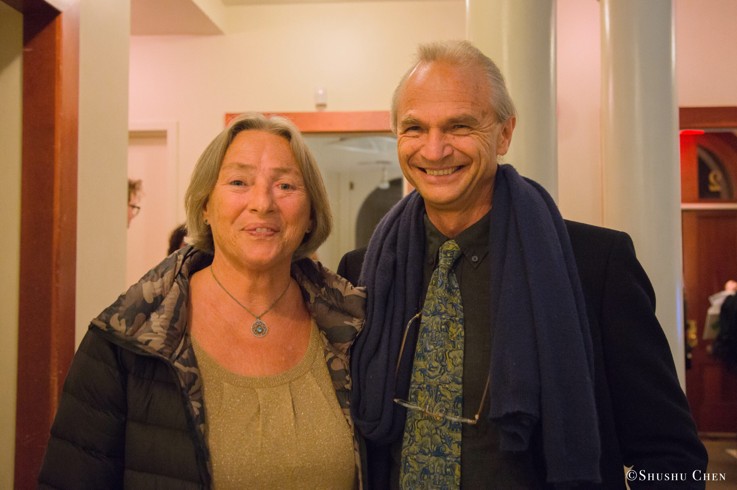 man-and-woman-smiling-from-presentation-richard-gere-reads-italo-calvino-at-casa-italiana