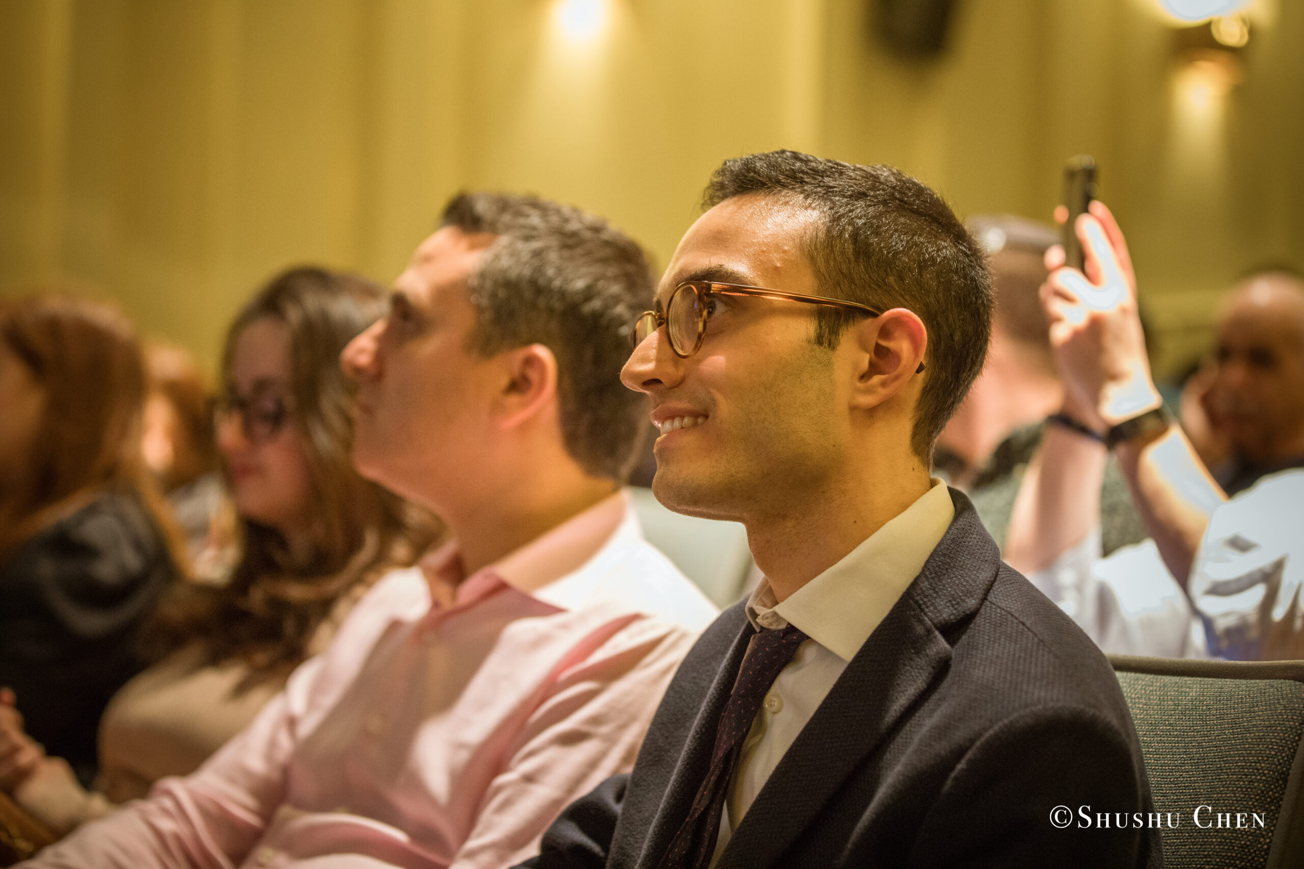 author-smiling-from-book-presentation-grandangolo-at-casa-italiana