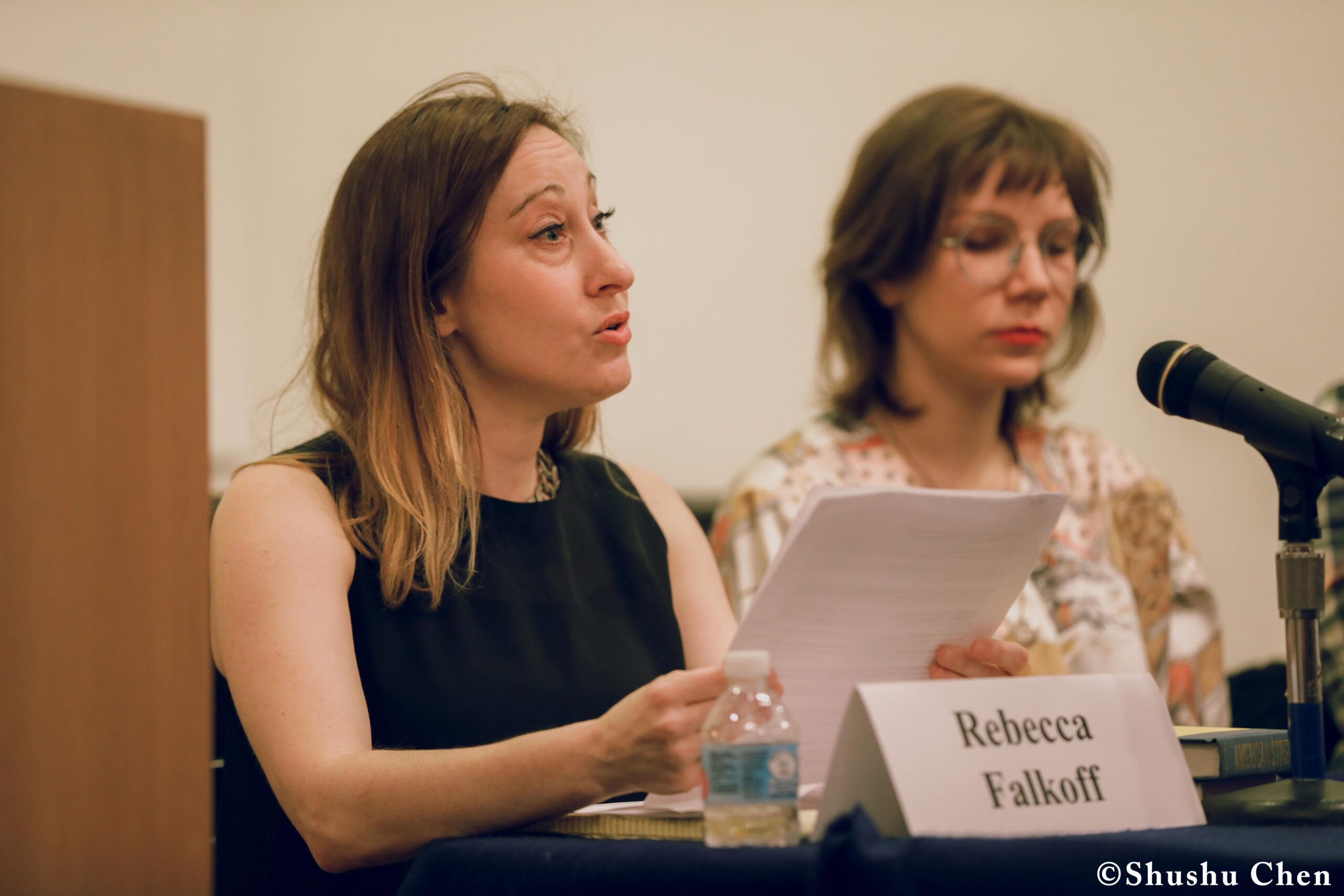 speaker-talking-from-pen-world-voices-literary-mews-blurring-borders-at-nyu