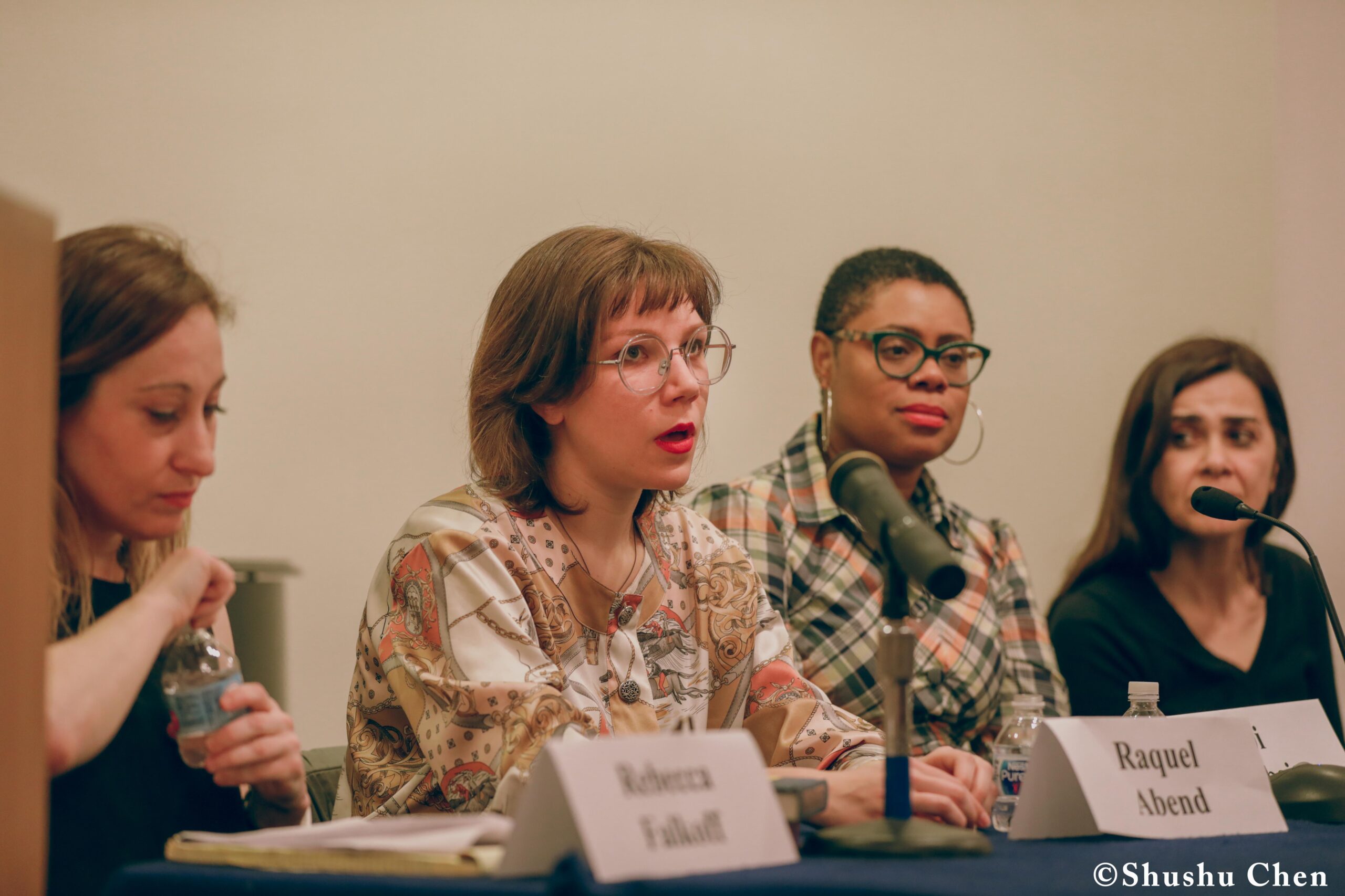 speaker-talking-from-pen-world-voices-literary-mews-blurring-borders-at-nyu