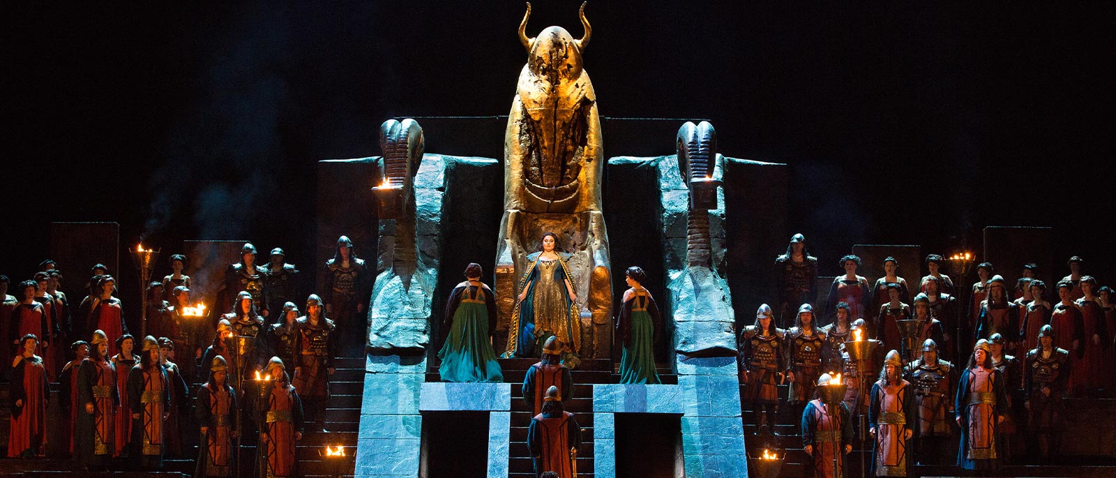 photo from "Nabucco" at The Metropolitan Opera