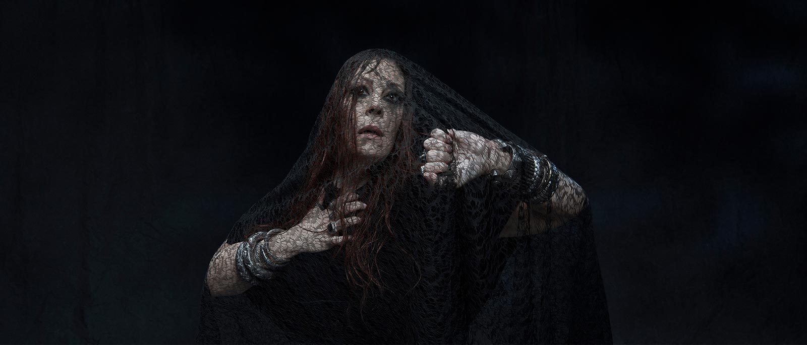 photo of Sondra Radvanosvsky as "Medea"