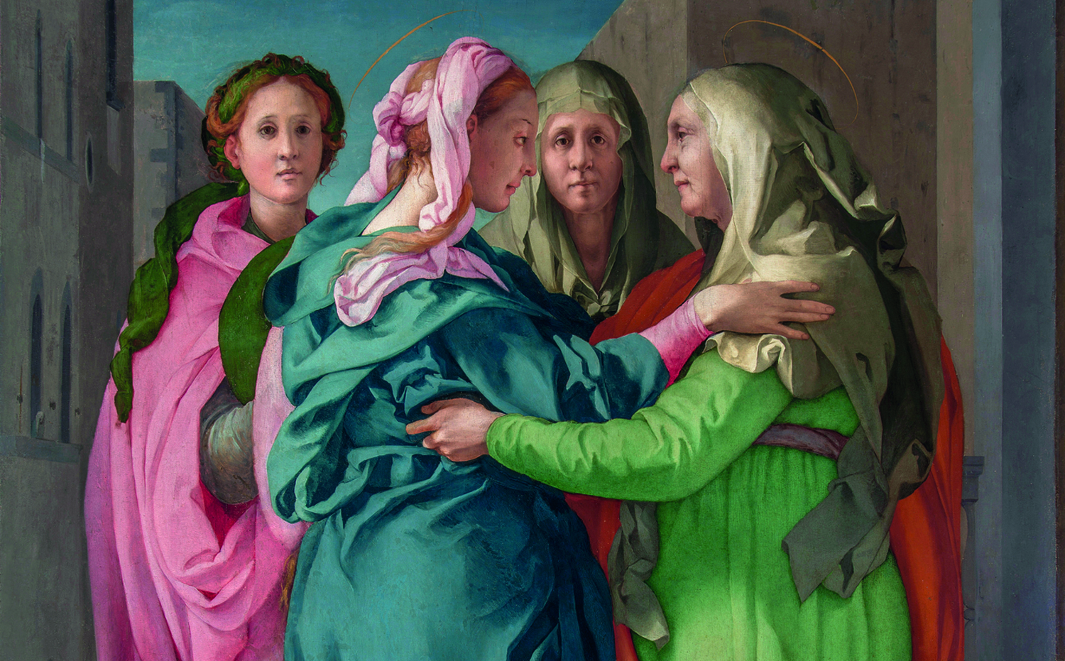 Detail from Pontormo's Visitation