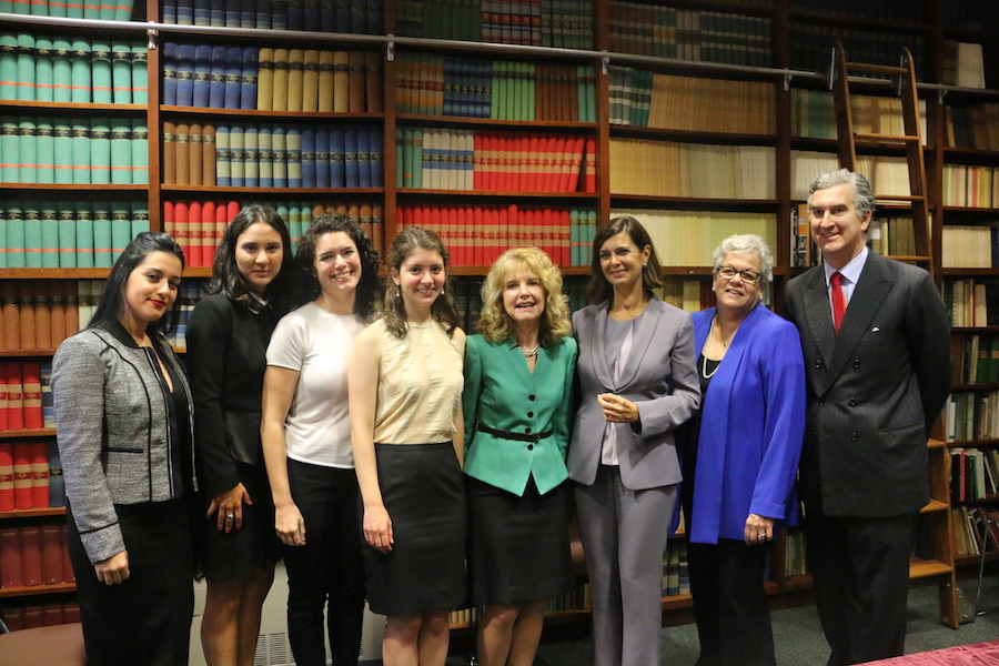 Hon. Laura Boldrini, president of Italy’s Chamber of Deputies, Meets with NOISAW at CASA Italiana: NYU Casa Italiana