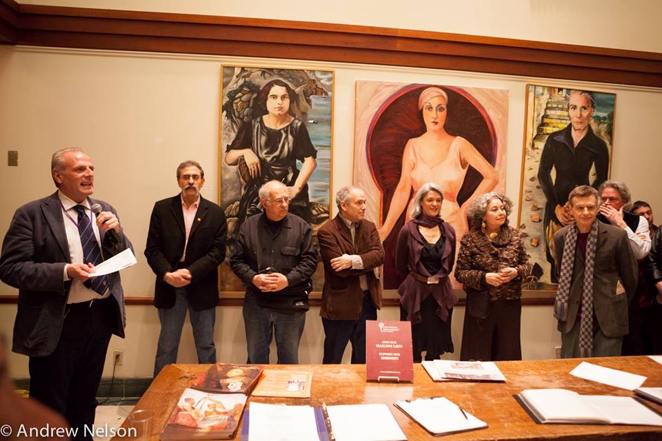 Con gli occhi di un italoamericano: in mostra i ritratti degli artisti di IAVANET: NYU Casa Italiana