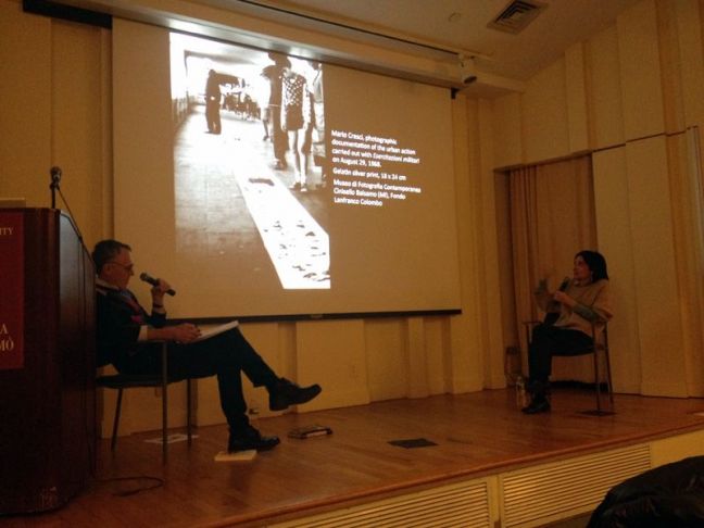 Anni ‘60 e ‘70. Fotografia e materialità in Italia: NYU Casa Italiana