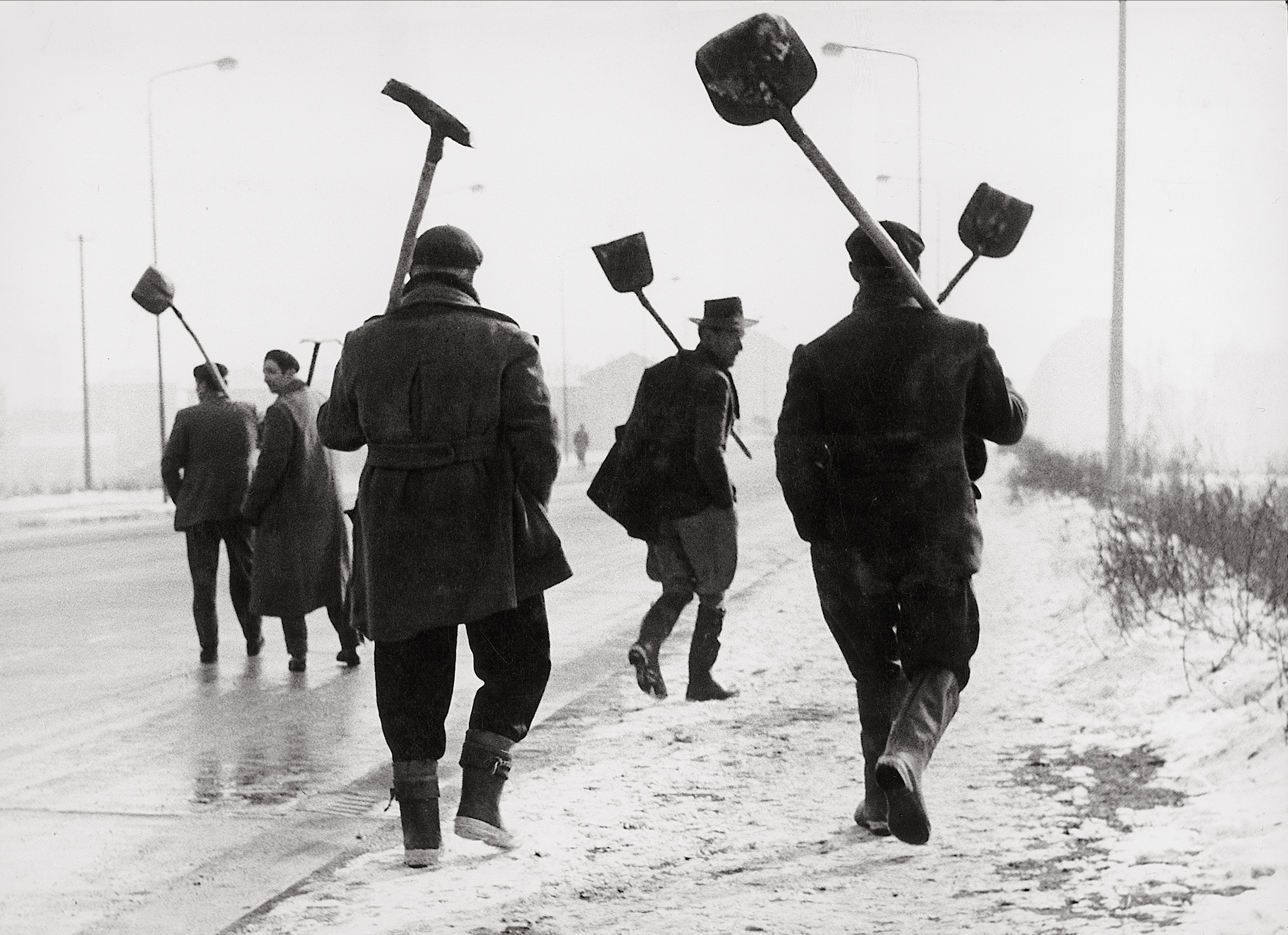 Photo by Malli, When Snow Means Bread, 1956