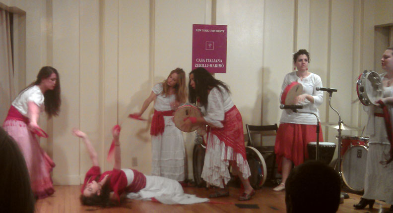 Daughter of Cybele Fire Up a Winter Night: NYU Casa Italiana