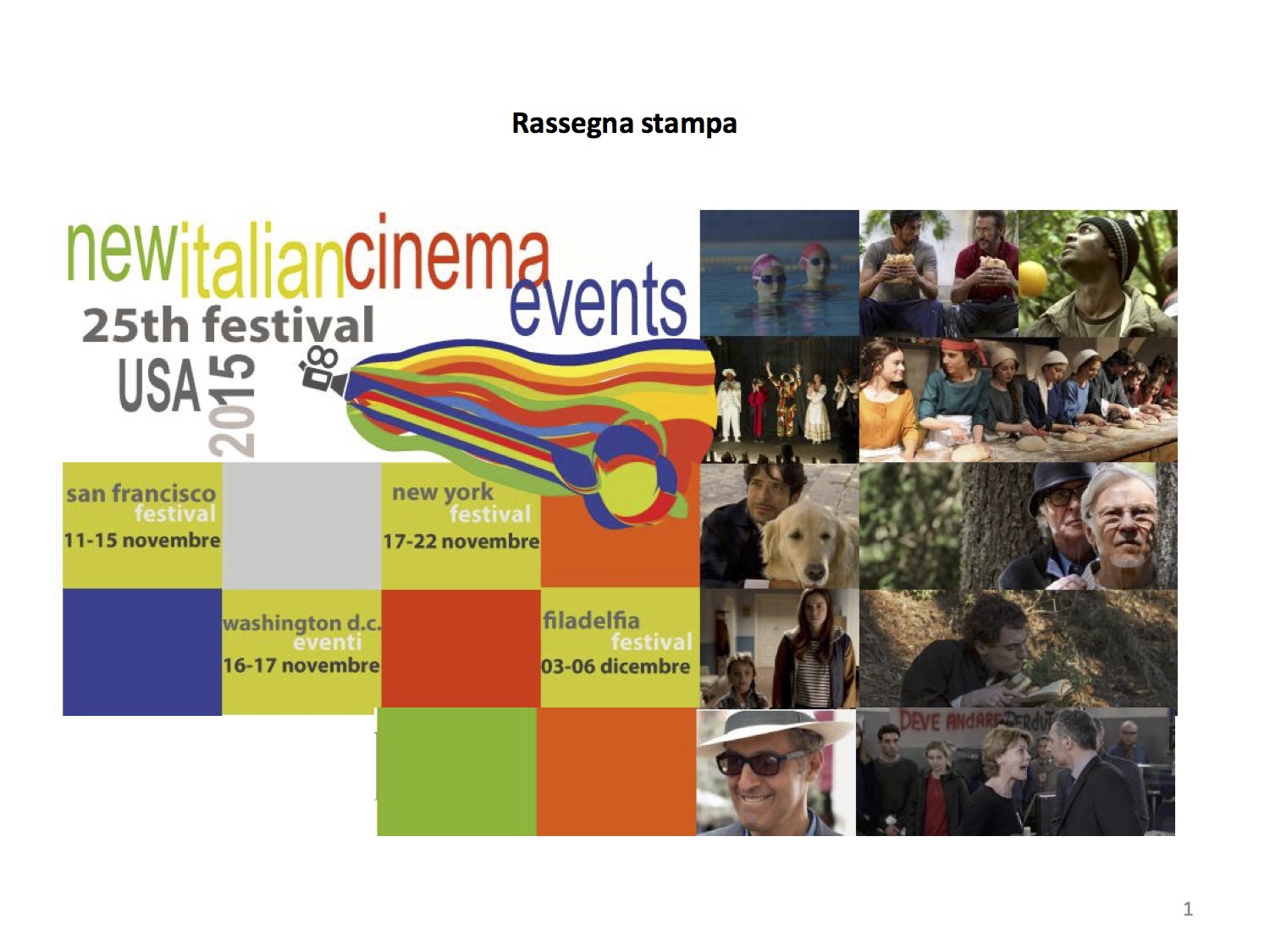 N.I.C.E. USA 2015: Press Digest: NYU Casa Italiana