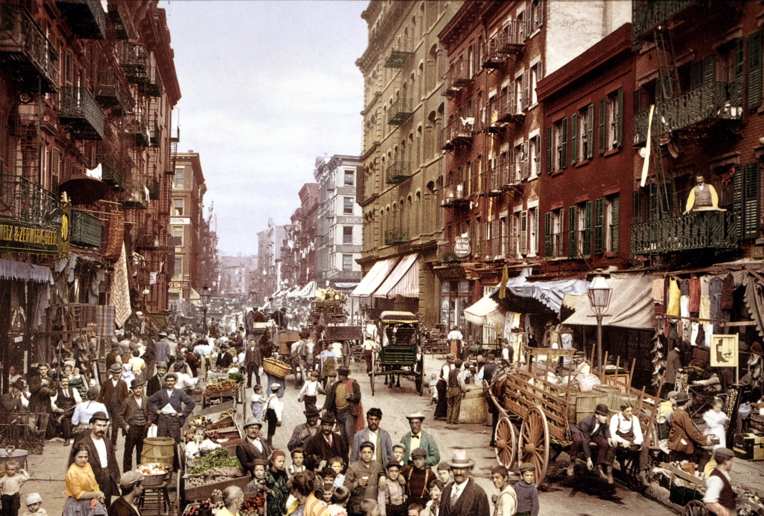 Historic photograph of Little Italy