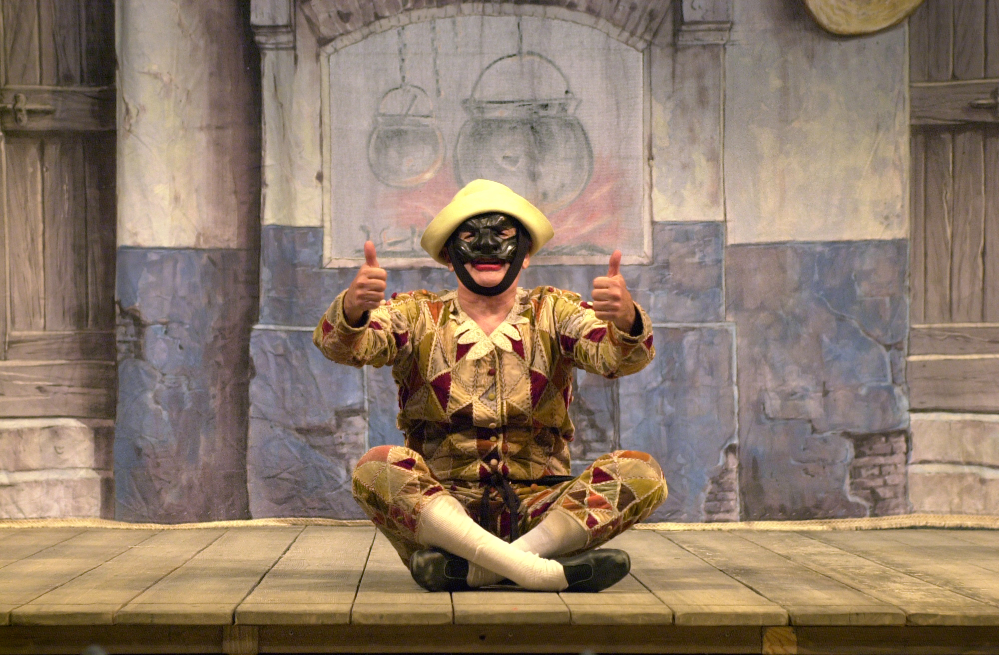 photo of Ferruccio Soleri as Arlecchino