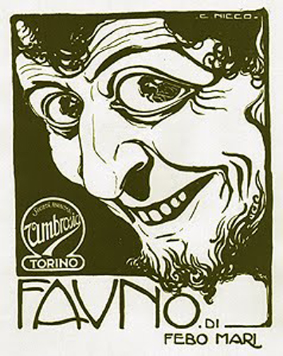 Fauno Italian poster