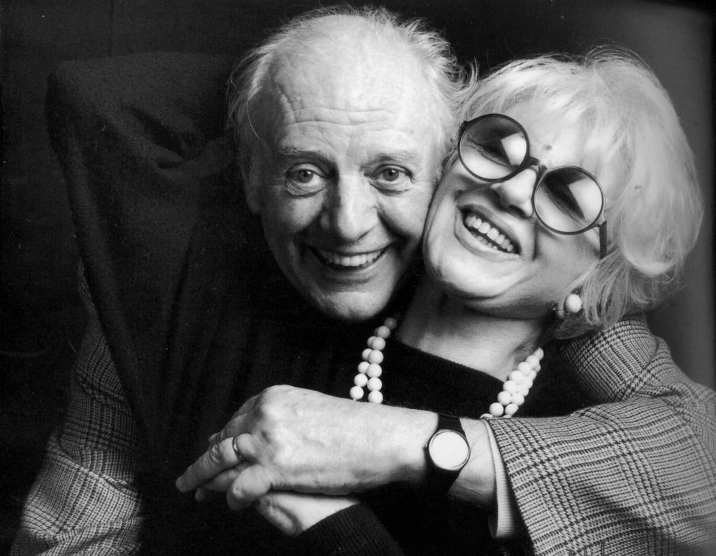 photograph of Dario Fo and Franca Rame