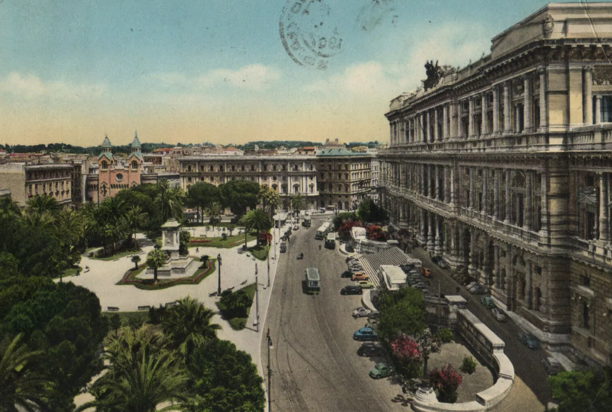 photo of The Waldensian temple of Piazza Cavour, Rome, after its completion in 1911