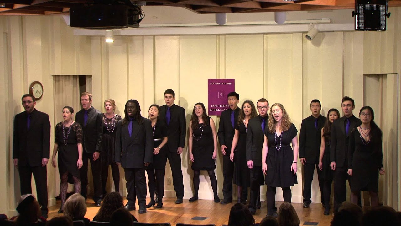 NYU Madrigal Singers - Viva la Vida (Coldplay) [2012]: NYU Casa Italiana