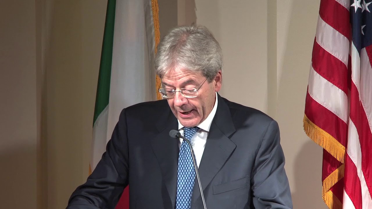 Prime Minister Paolo Gentiloni: NYU Casa Italiana