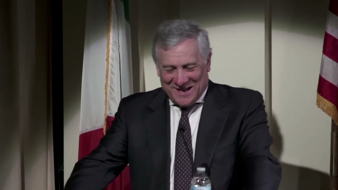 A Conversation with Italian Foreign Minister Antonio Tajani: NYU Casa Italiana