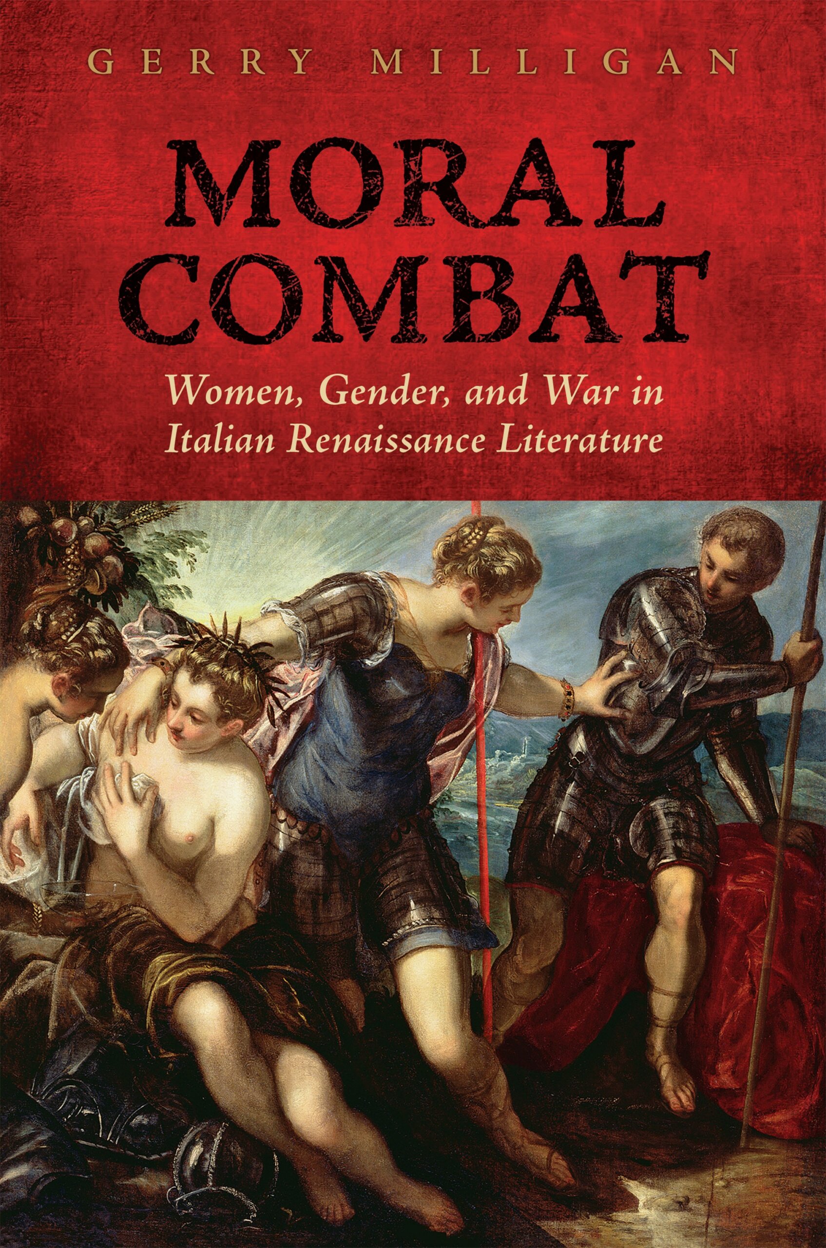 Detail from Moral Combat book cover