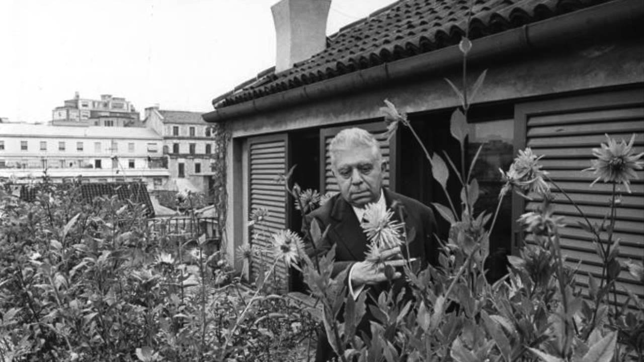 photograph of Eugenio Montale