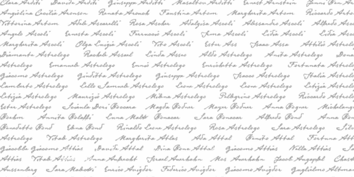 image of list of names