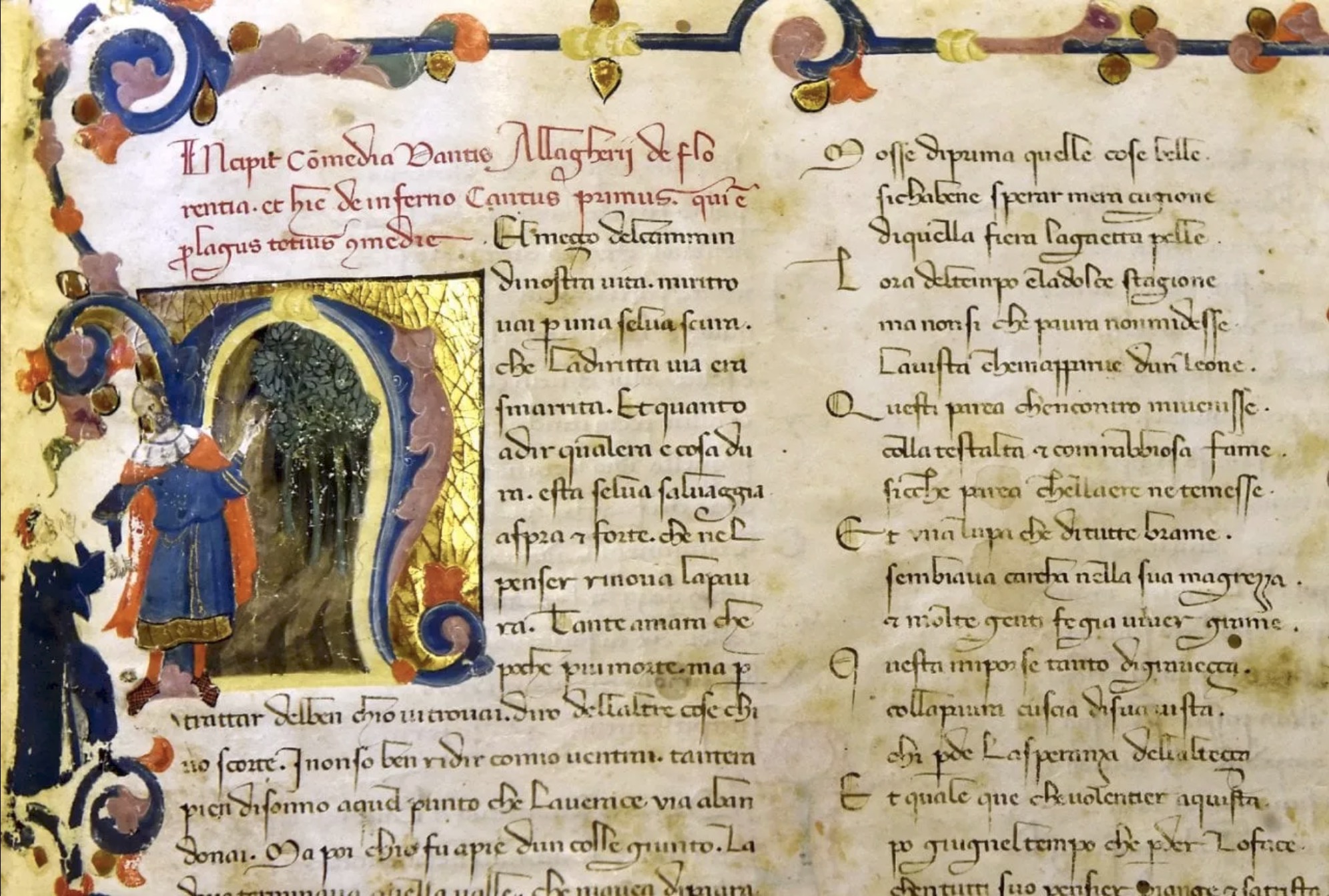 detail of manuscript