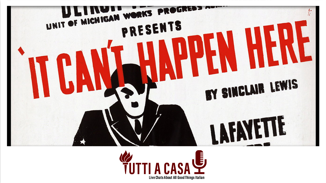 It Can't Happen Here poster