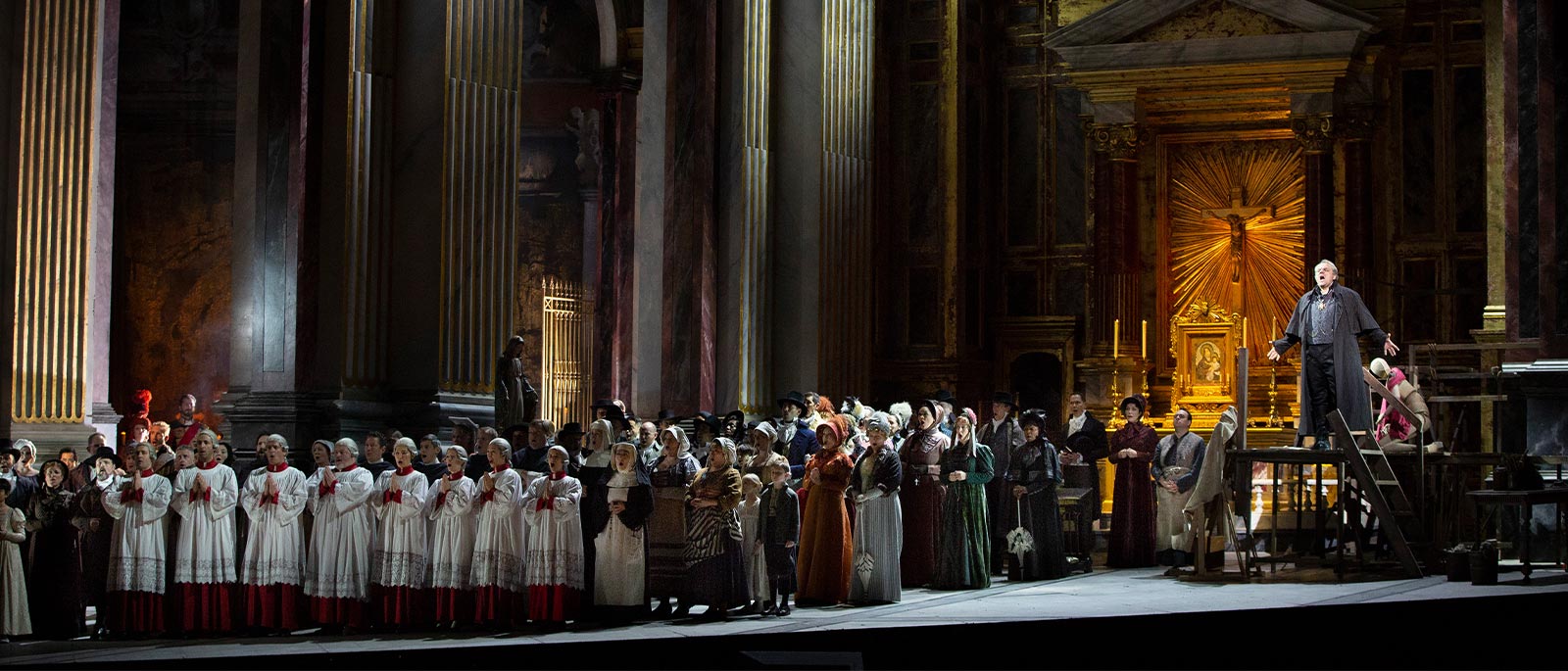 photo from Tosca at The Metropolitan Opera