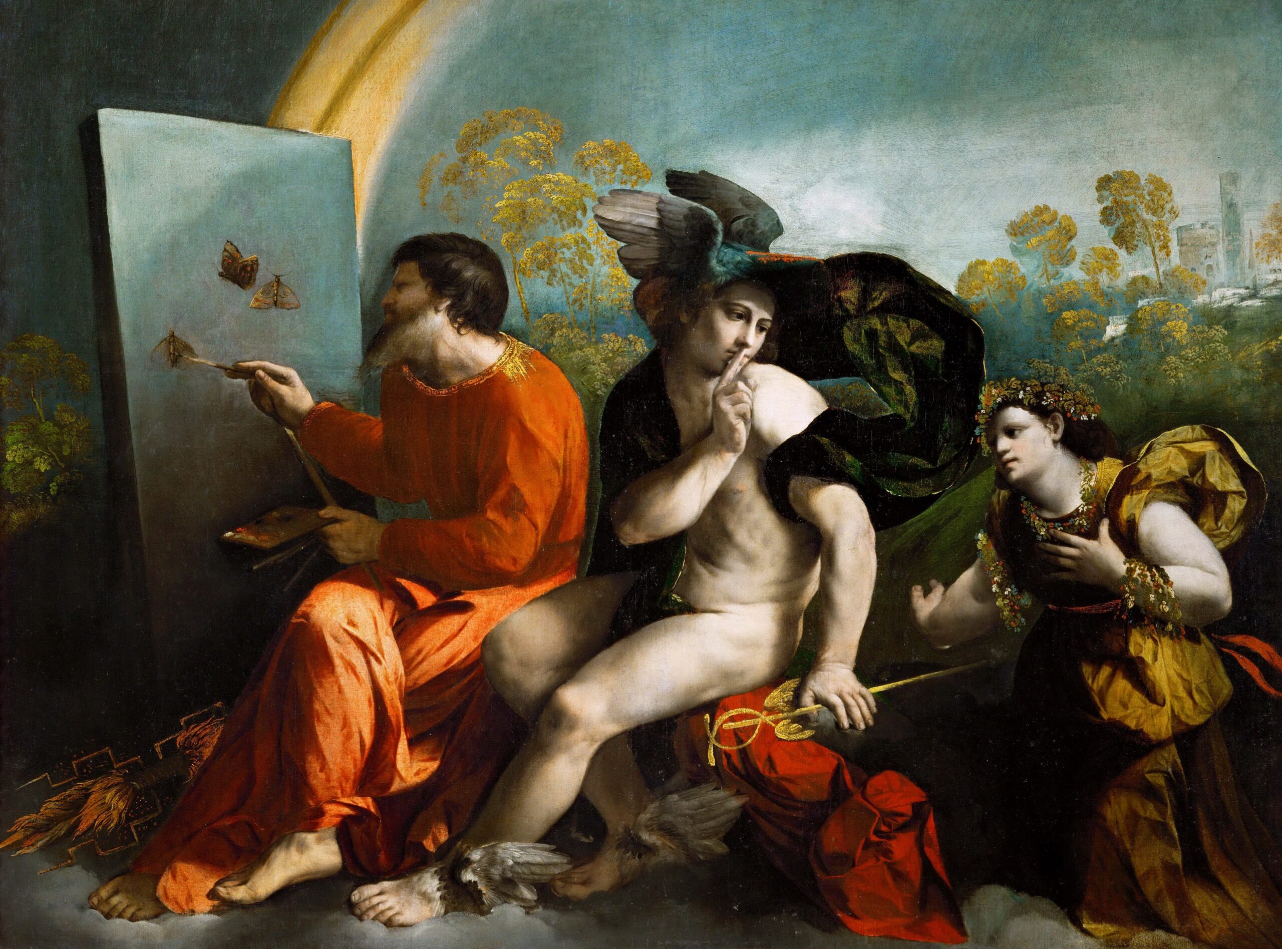 image of painting by Dosso Dossi