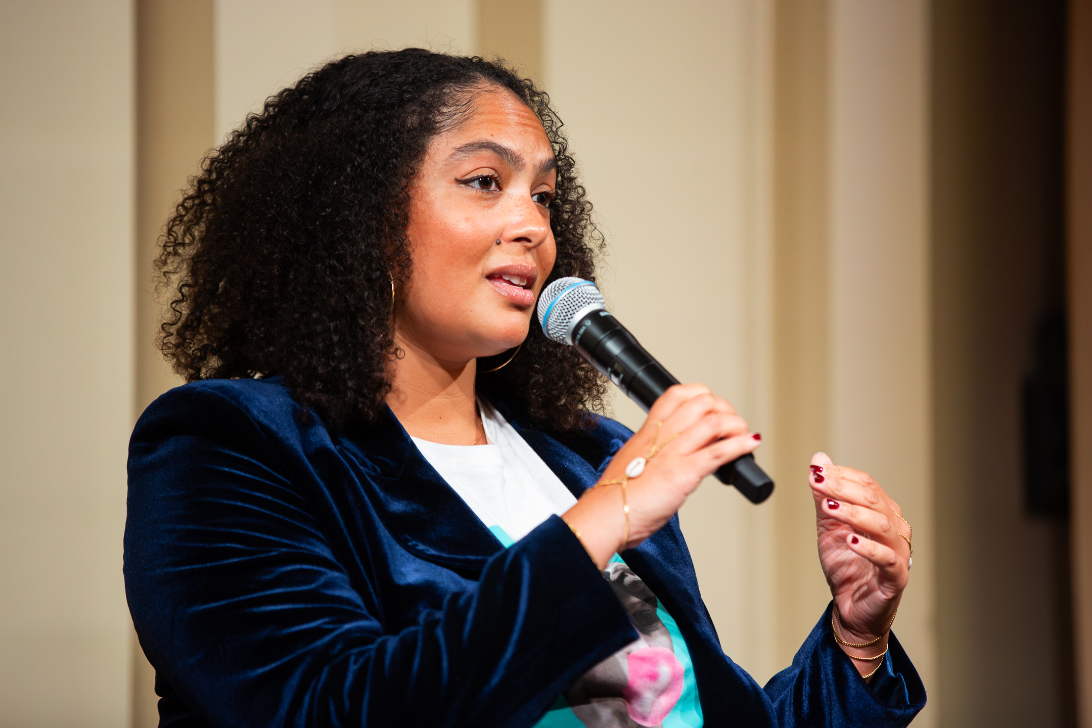 Daphne Di Cinto Speaking - NYU Casa Italiana